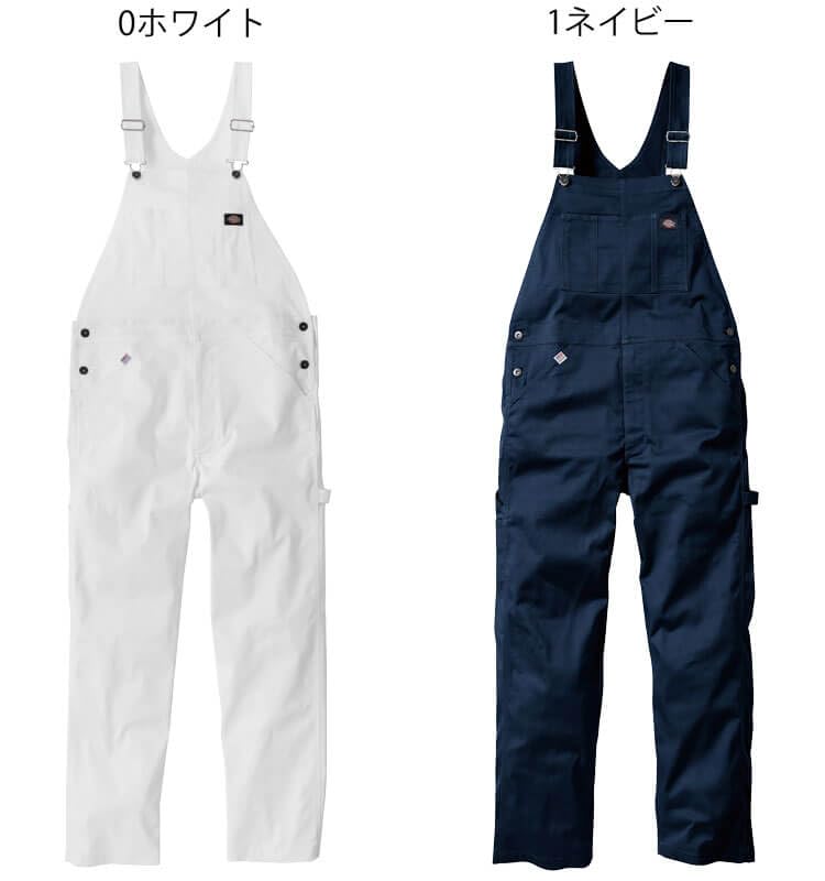 Dickies Workwear Overalls Size 14 Khaki CO-COS D-769, T/C Stretch, Year-Round, Men's, LL,