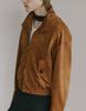 Mergo Four Suede Harrington Blouson [Camel]