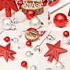 3CM Party Supplies Crafts DIY Gifts Xmas Hanging Ball Bauble Christmas Tree Decoration Drop Pendant