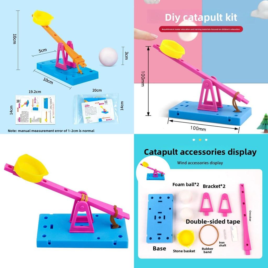 Stem Science Experiment Kit For Kids With Diy Catapult Materials For Educational Projects