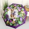 Lively Rabbit Automatic Folding Umbrella Compact, Lightweigh Perfect for Outdoor Adventures and Travel as a Thoughtful Gift for Friends and Family