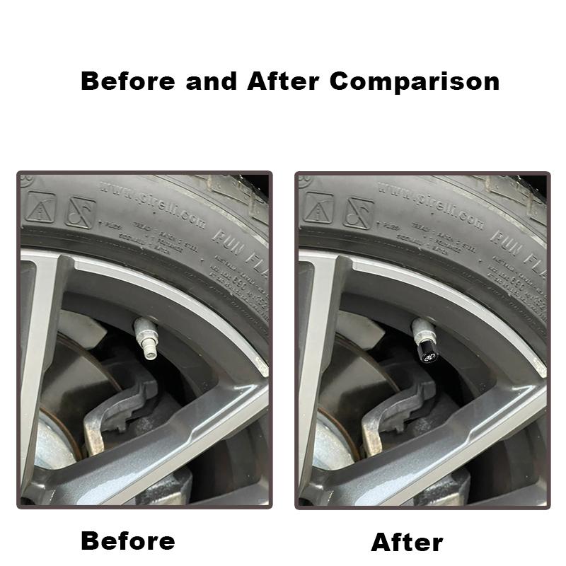 Car Wheel Tire Valve Stems Cap With Keychain Keyring For Toyota Chr Corolla Camry Rav4 Yaris Hilux Prius Avensis Auris Prado