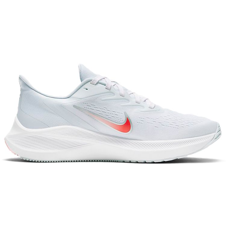 Nike Zoom Winflo 7 Comfortable Running Shoes Women Sneakers Pink White CJ0302-105