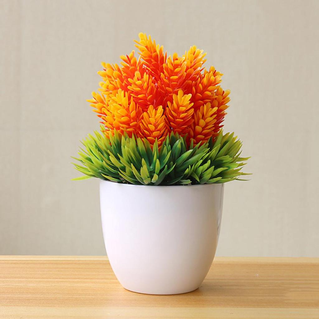 Plante falske bonsaibord kunstig potted for hjemmesimulering dekor kontorhotell