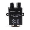 Adjustable Amplifier Car Bass Sound Regulator Knob Line Level Control Remote Frequency Controller Car Bass Controller
