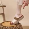 Comfortable and Versatile Thick-soled Beach Shoes for Women To Wear Outside with A Feeling of Stepping on Feces