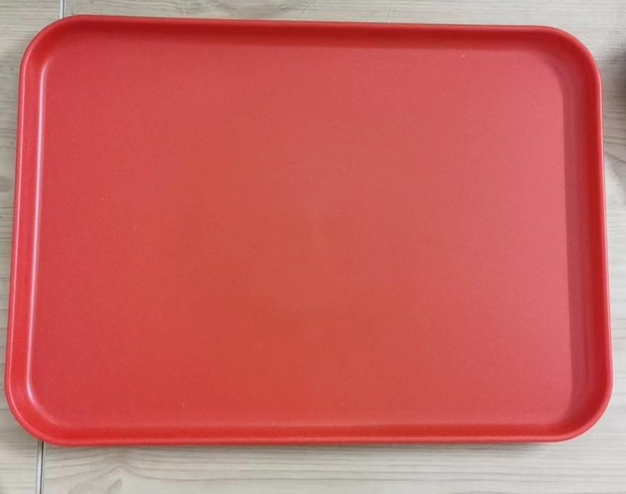 Children's Rectangular Plastic Puzzle Plate for Catering and Fast Food