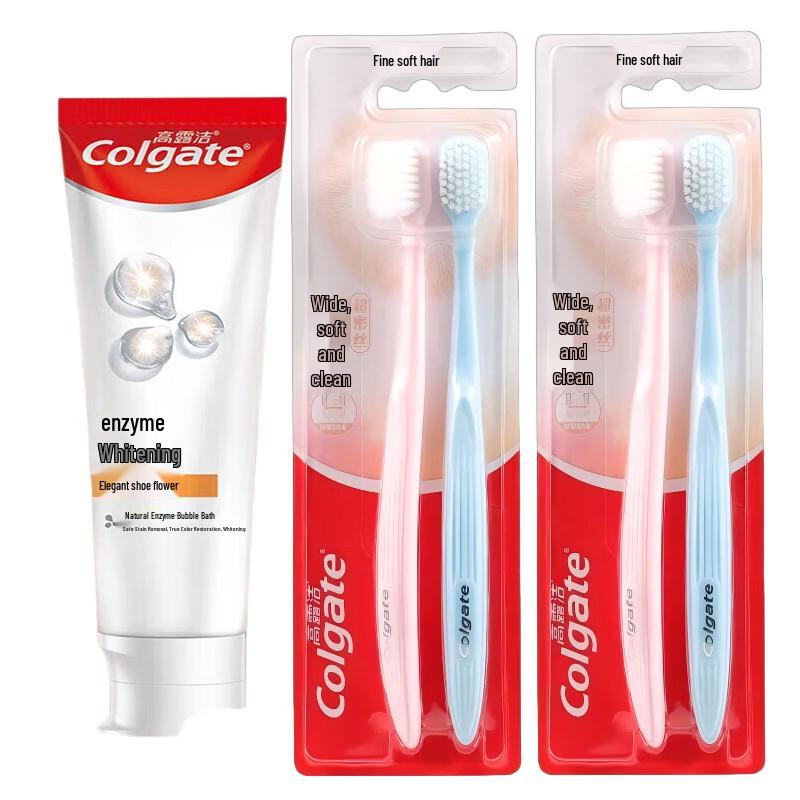 Colgate Osmanthus Whitening Toothpaste & Toothbrush Family Set