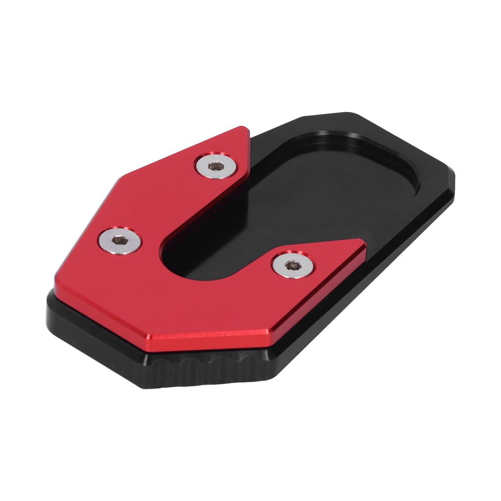 Motorcycle Side Stand Base Extension Enlarger AntiSlip Kickstand Fit for R1200RT 20142018(Red )