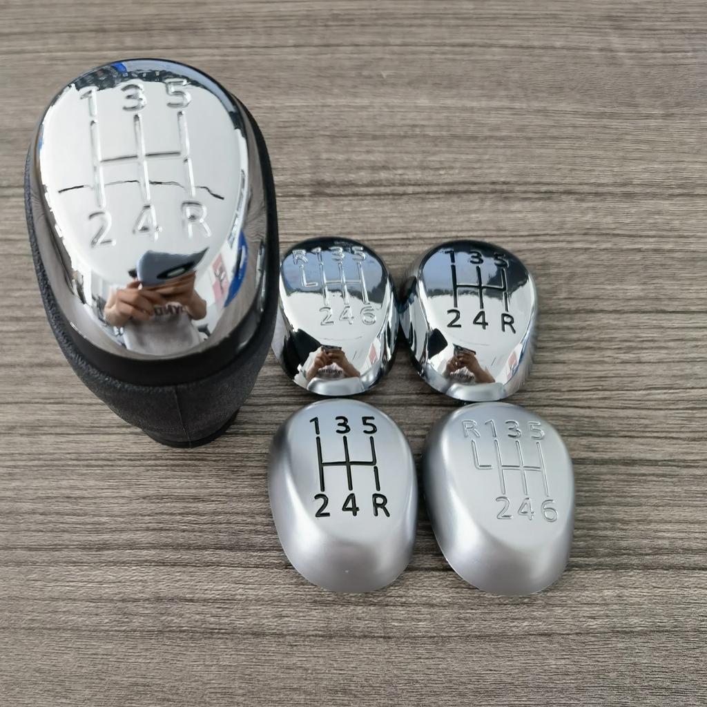 5 Speed Gear Shift Knob For Renault Clio 4 IV MK4 Manual Stick Head Shifter Lever Handle Car Interior Replacement Accessories