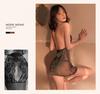 Man Yan Sexy See-Through Halterneck Bodycon Skirt Lingerie Set - Secretary Outfit