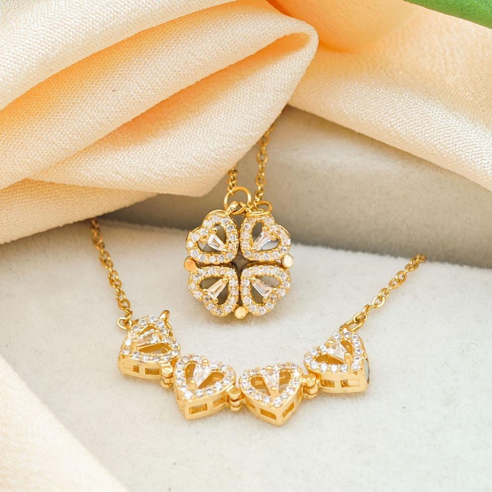 Necklace Women Do Not Fade Summer Small Cute Temperament Titanium Steel Necklace Versatile High-end Jewelry Simple Collarbone Chain