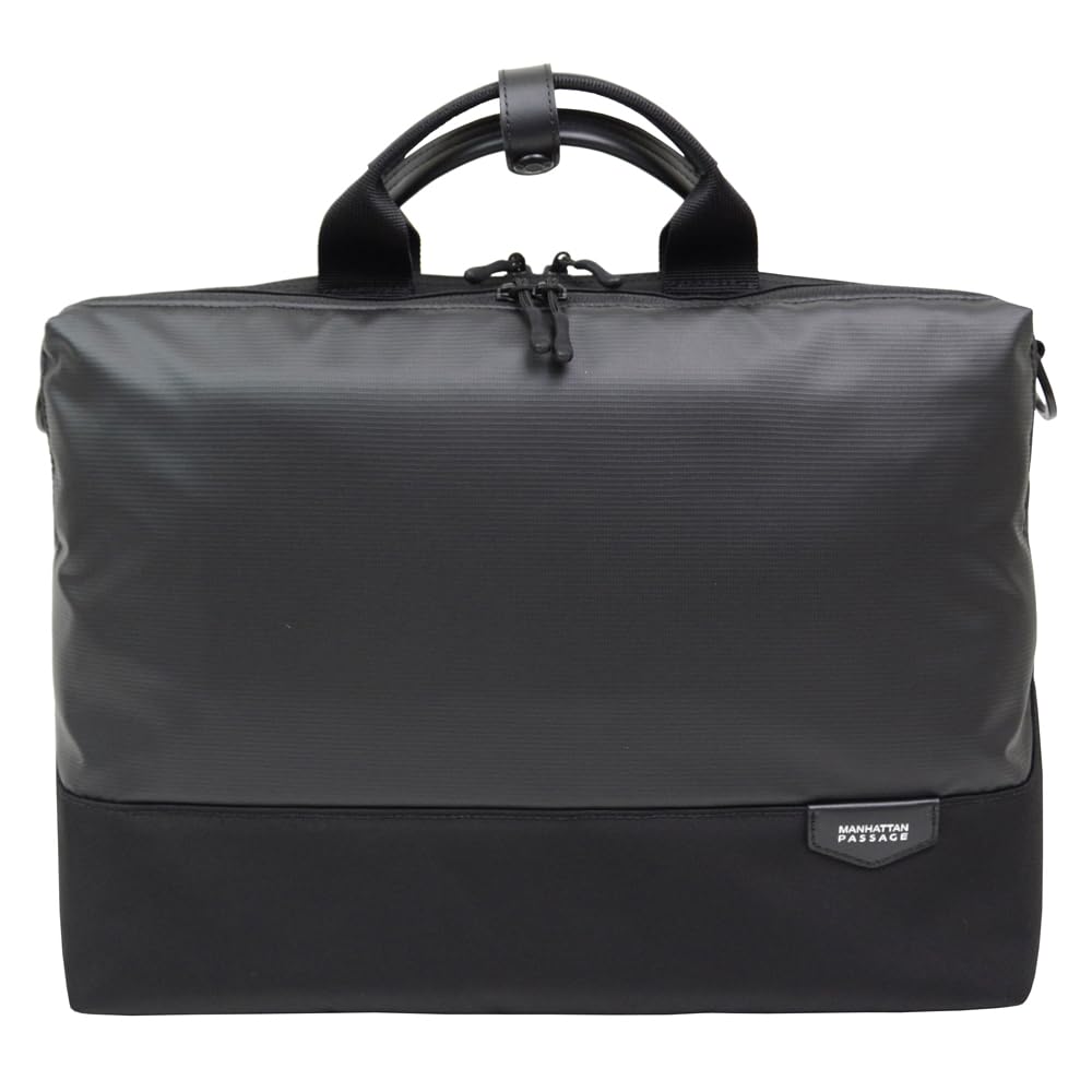 5611BKG Est 3 Unisex [Manhattan Passage] Briefcase, (Coating Black)