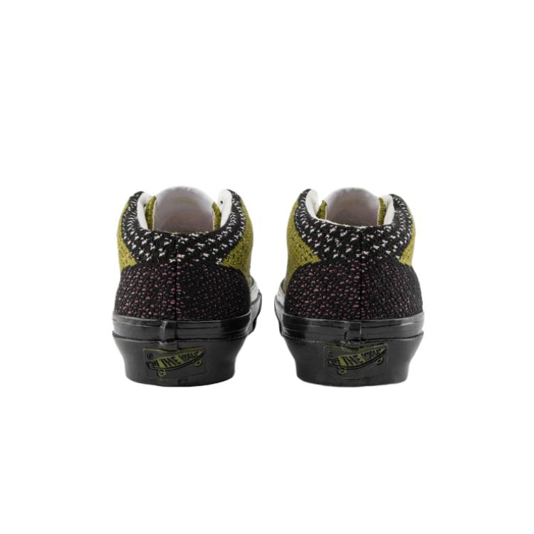 Vans Half Cab 33 Round Toe Flat Lace-Up Mid-Top Canvas Shoes Unisex sneakers VN000VAWGBU