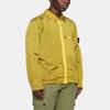 STONE ISLAND Ss23 Nylon Meta Series Solid Color Metallic Nylon Long Sleeve Zip Chest Strap Jacket Men Jackets Yellow 781510919-V0030
