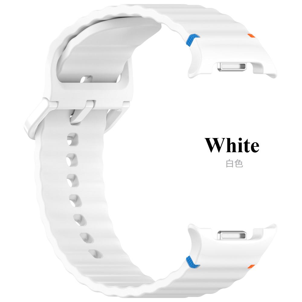 Silicone Band for Samsung Galaxy Watch 8 Classic 46mm Strap Accessories Smartwatch Rubber Bracelet for Samsung Galaxy Watch 8 44mm 40mm Strap