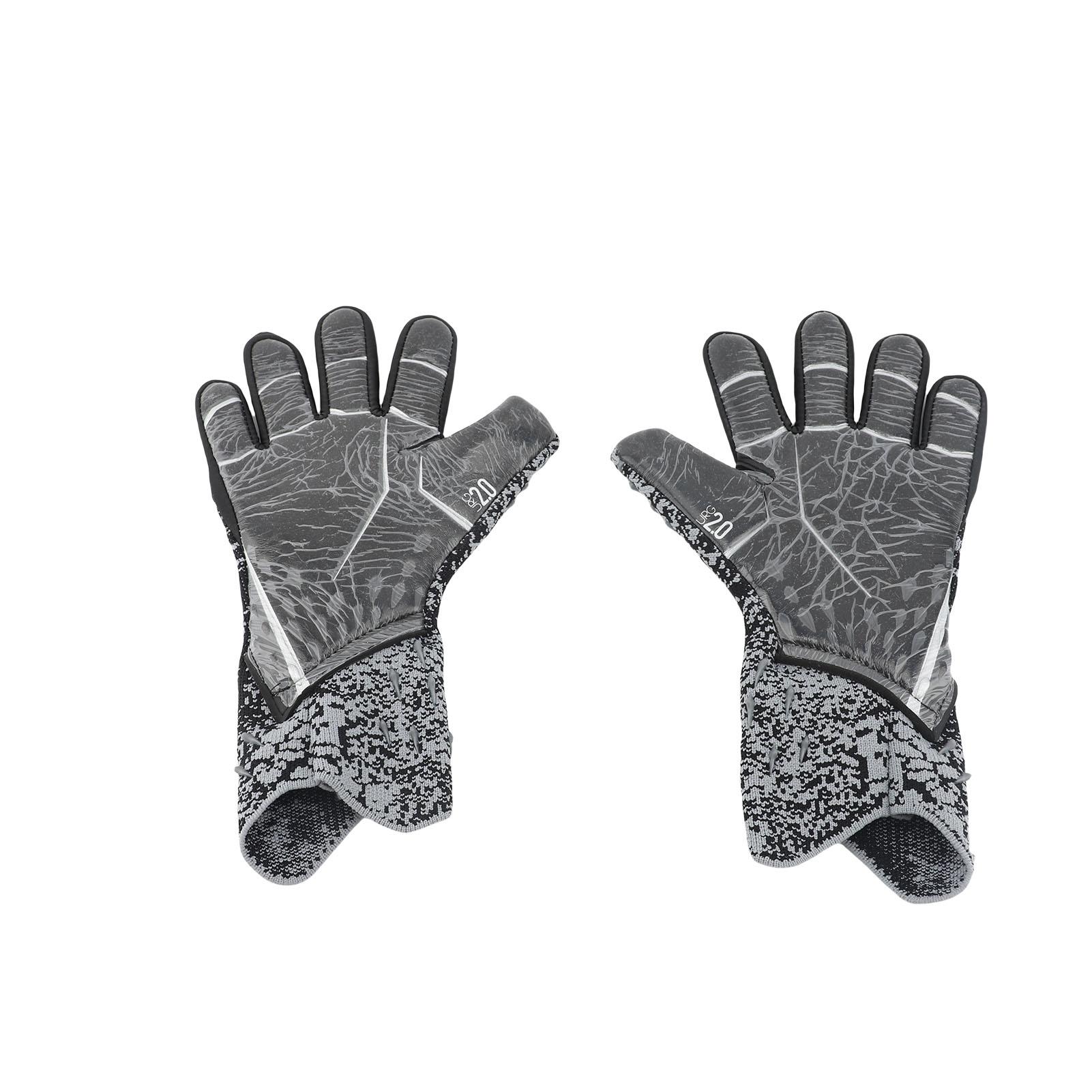 Doelman Handschoenen Ademend Antislip Doelmanhandschoenen met Latex Sterke Grip Handpalmen voor Voetbal