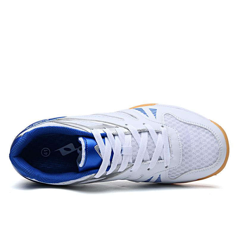 Nye sommer unisex treningsbordtennissko menn profesjonelle joggesko kvinner pustende håndballsko størrelse 36-45
