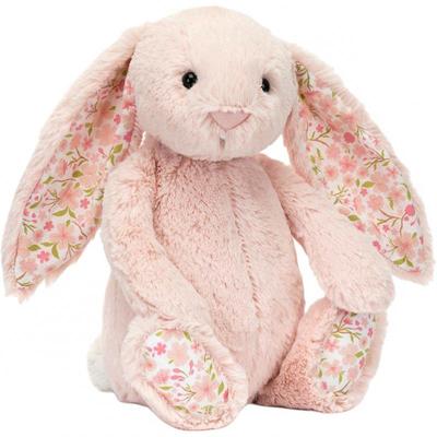 Jellycat Easter Series Cherry Blossom Flower Bonnie Rabbit Cute Doll Plush Figure Sitting Height 15cm/23cm/38cm Height