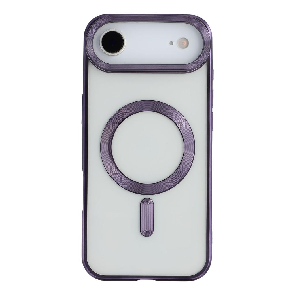 For iPhone Air Case Matte Electroplating Phone Cover Compatible with MagSafe