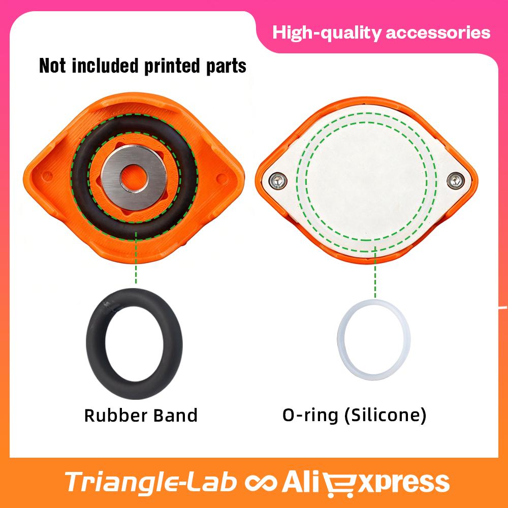 Trianglelab HULA Anti-Vibration Feet for Bambu Lab A1 A1mini P1P P1S P2S HULA for Creality K1 K1C K1 Max Legs HULA for QIDI Q2