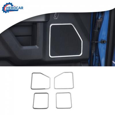 For F-150 Chrome Door Speaker Frame Cover Trim Kit for 2015- Ford F150 4PCS