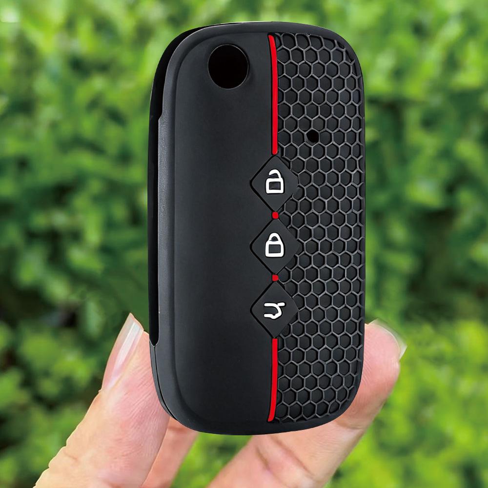 Silicone Remote Car Key Case For Wuling Hongguang S Baojun 510 730 360 560 Rs-5 530 630 Chevrolet Aveo Trax Groove Captiva