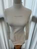 Women's White Knit Sweater: Half High Neck, Versatile Inner Wear for Autumn/Winter 2025