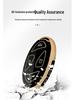 Hyundai Ioniq6 TPU Key Case - Modern Gold/Silver Edge, Fits 5/7 Button