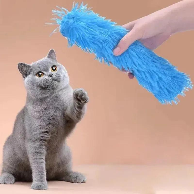 1Pc Cat Pillow Plush Pillow Pet Supplies Cat Toys Bite Interactive Self Hi with Catnip Paper Cat Toys