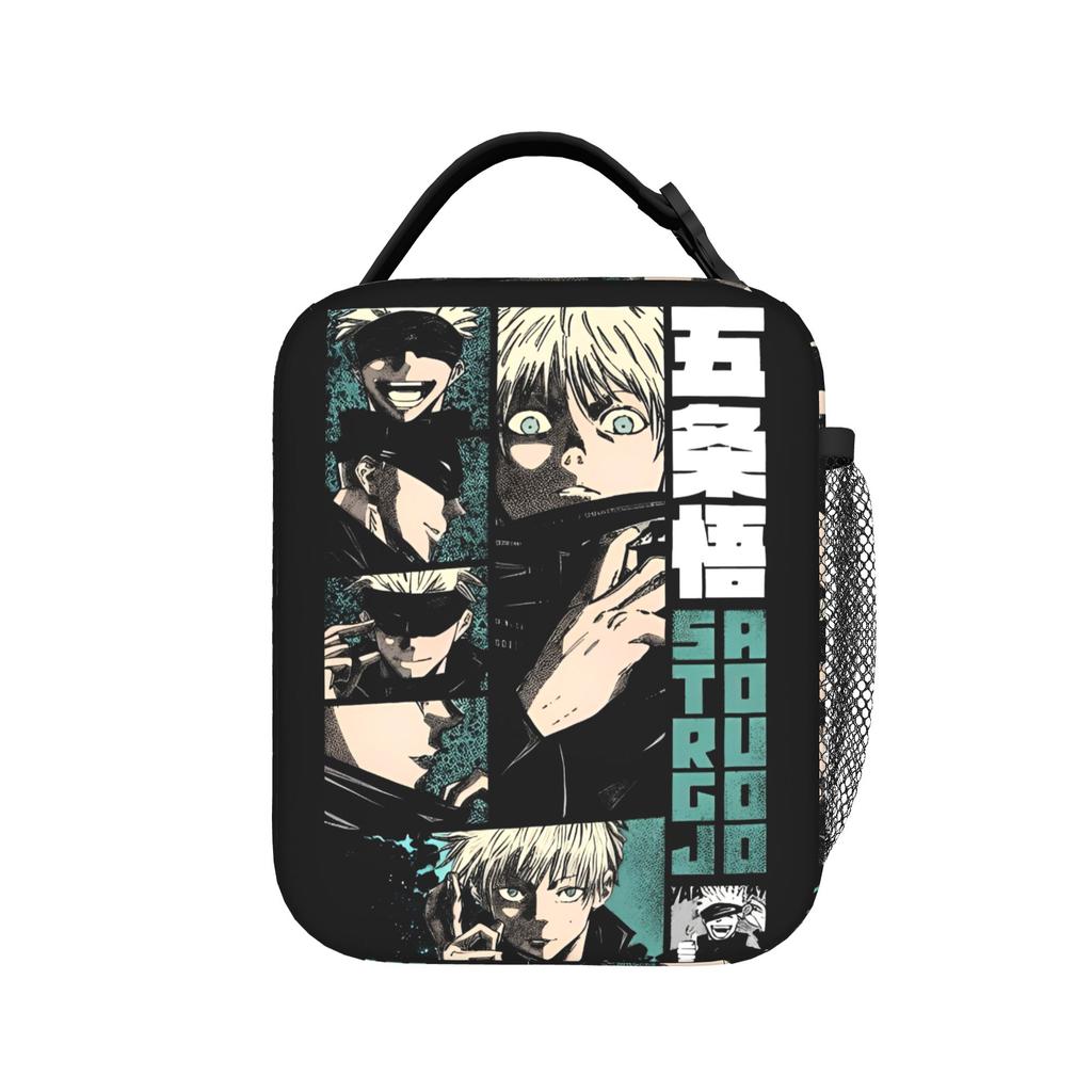 Yuji Itadori From Insulated Lunch Bag Leakproof Jujutsus Kaisens Anime Reusable Thermal Bag Tote Lunch Box College Travel