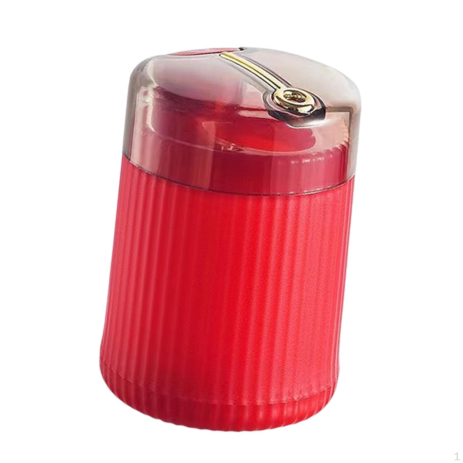 

Automatic Toothpick Dispenser Portable Push Type Box Container for Dining Table червоний