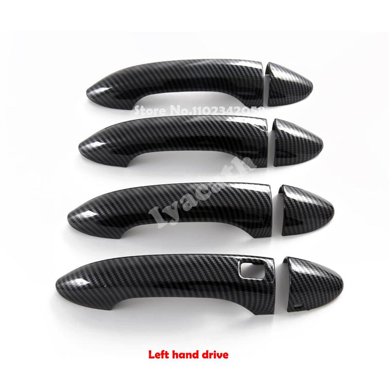 L/RHD For Chery Omoda 5 5X C5 FX   2024  ABS carbonfiber Car Side Door Handle bowl Catch Cover Trim Exterior Accessories