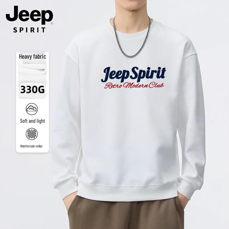 JEEP SPIRIT Men's Casual Crewneck Sweatshirt