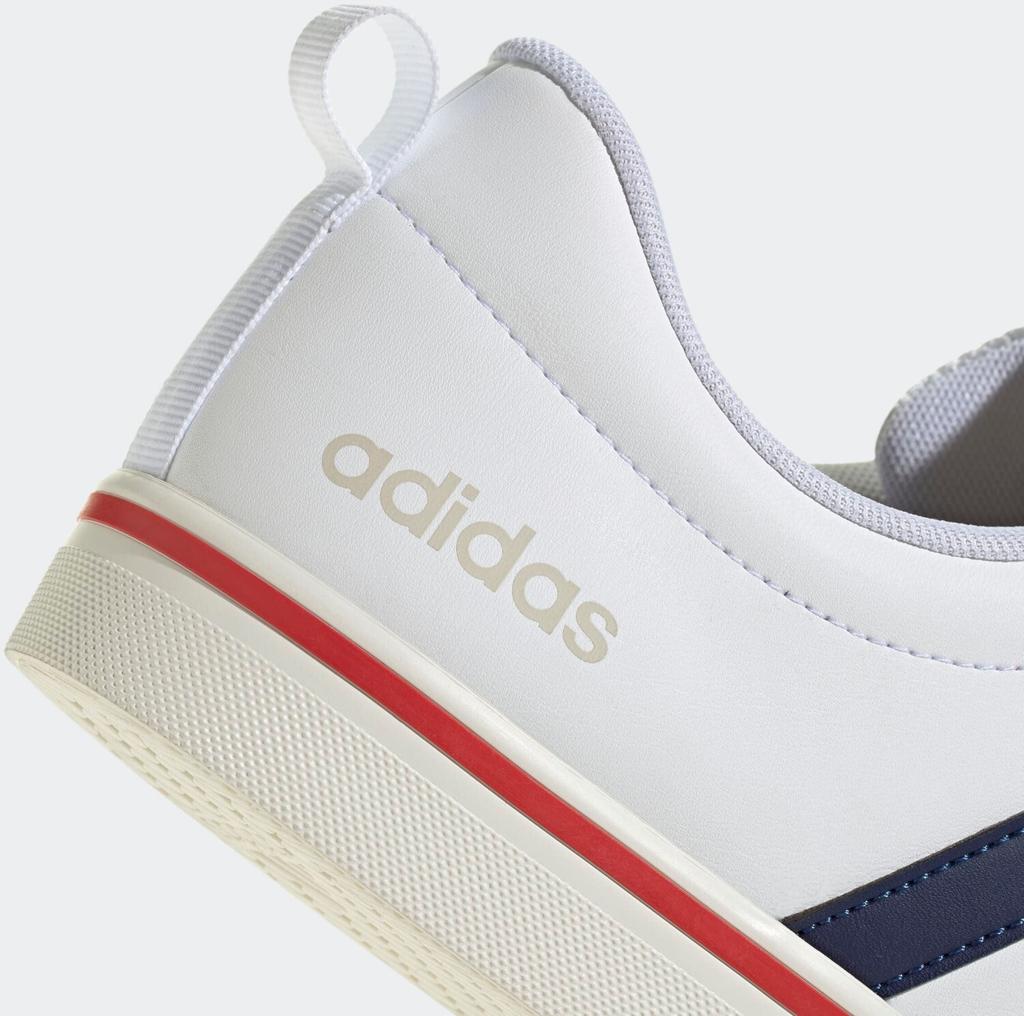 Кроссовки Adidas VS Pace 2.0 облачный белый/темно-синий/лучший алый