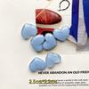 10 PCS Colorful 3D Heart Resin Fridge Magnets Reusable Magnetic Stickers for Holiday Home Decor Gift