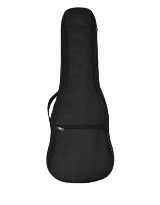 

Черный чехол для укулеле, сумка для укулеле, сумка для инструментов для укулеле, легкий, водонепроницаемый, толстый, с мягкой подкладкой, для сопрано, концертного и тенорового укулеле, маленький