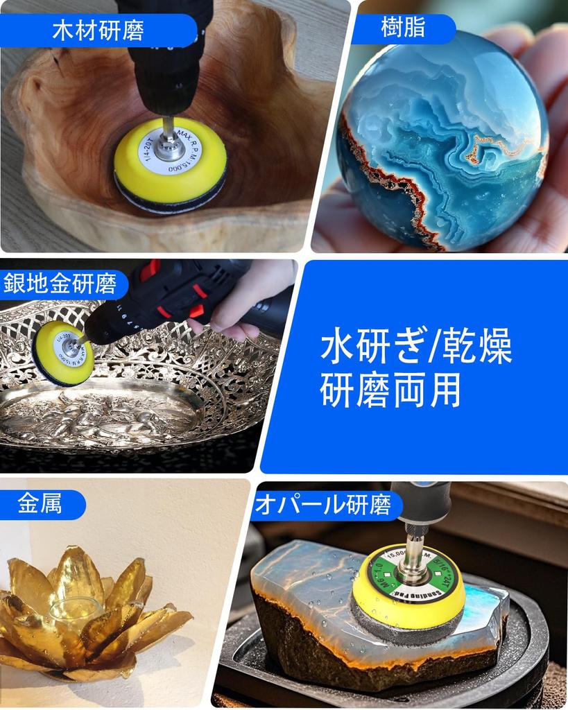 75mm Waterproof Sandpaper 134 Wet for Cylindrical Hex Shank 12 Grit Sizes Hook for Headlight Car and Paint Limescale and Mirror Compatible with