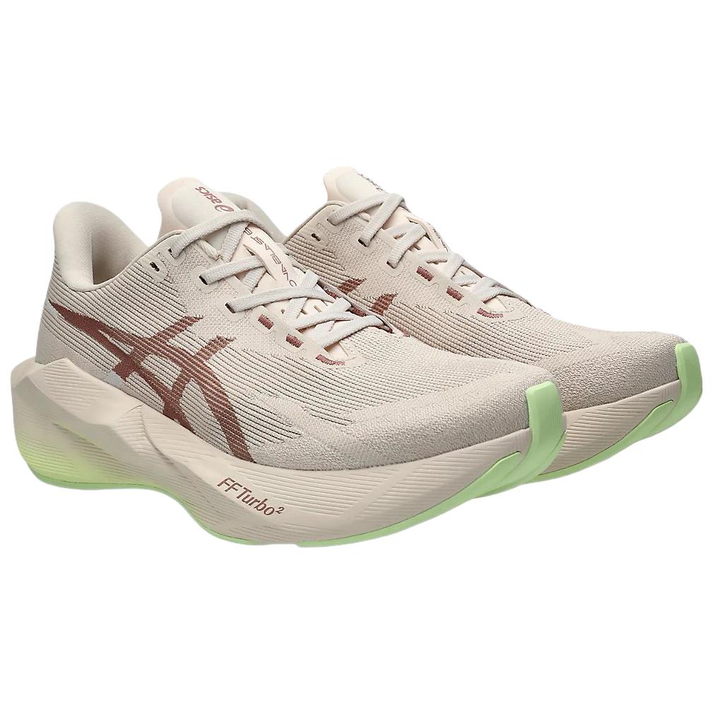 Asics Novablast 6 Comfortable Fit Rebound Breathable Running Shoes Men Sneaker Beige 1011C243-700