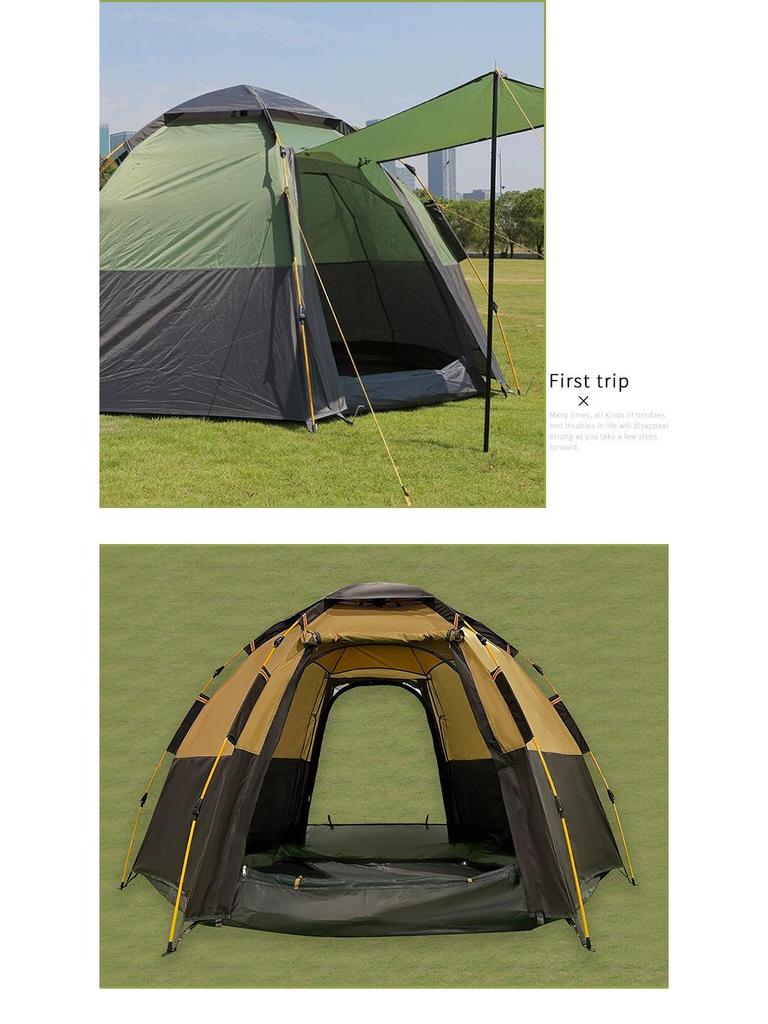 Tragbares Automatikzelt: Winddicht, Regendicht, Sonnenschutz für Outdoor-Camping