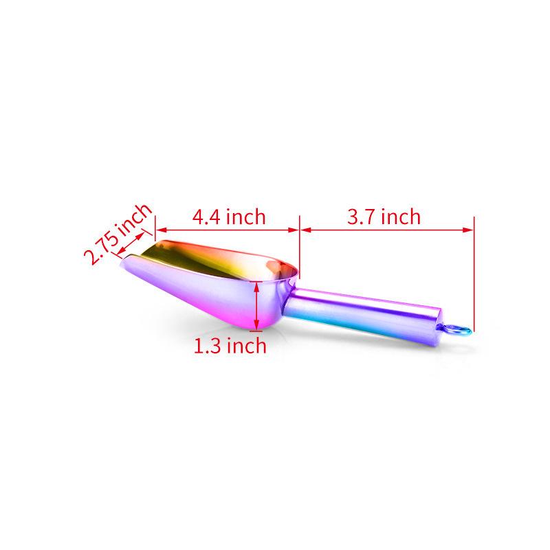 Stainless Steel Multi-functional Ice, Grain, Popcorn, Candy, and Coffee Bean Scoop