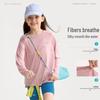 Gulu Diary Kids' Breathable Tencel Long-Sleeve T-Shirt