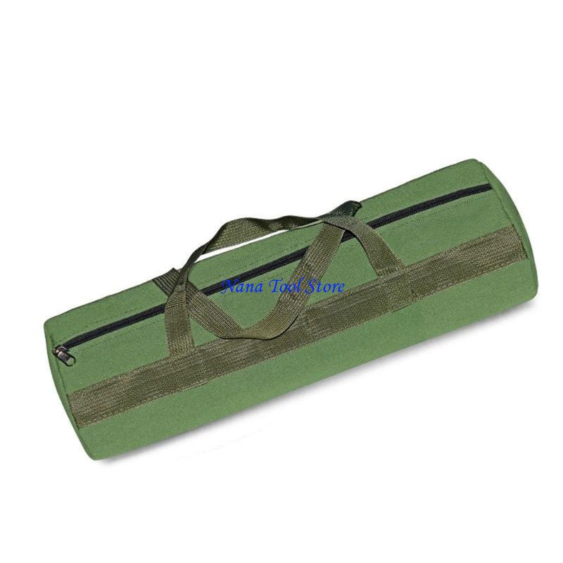 31GJ Wide Mouth Canvas Multipurpose Portable Tool Bag Storage Case