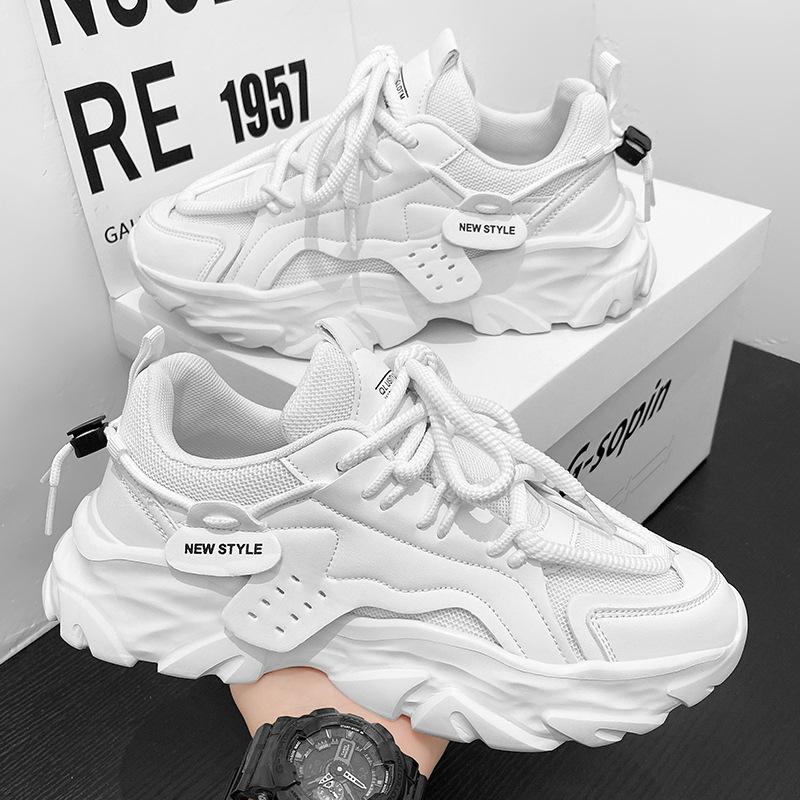 Scarpe Dad da uomo nuove estive casual versatili da studente in rete versione coreana alla moda traspiranti scarpe da ginnastica da corsa