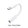 Type C To Aux Cable Headphone Jack Converter 3.5mm Connector For Mobile Smartphone Laptop Game Headset Conference Calls Studio