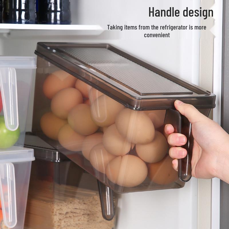 Kühlschrank-Aufbewahrungsbox in Lebensmittelqualität für Gemüse, Obst & Eier