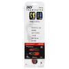 SIDAS All-Round Cushion 3D Insole, XL, Gray x Red, 20121564, Size XL (28.5cm-29.5cm)