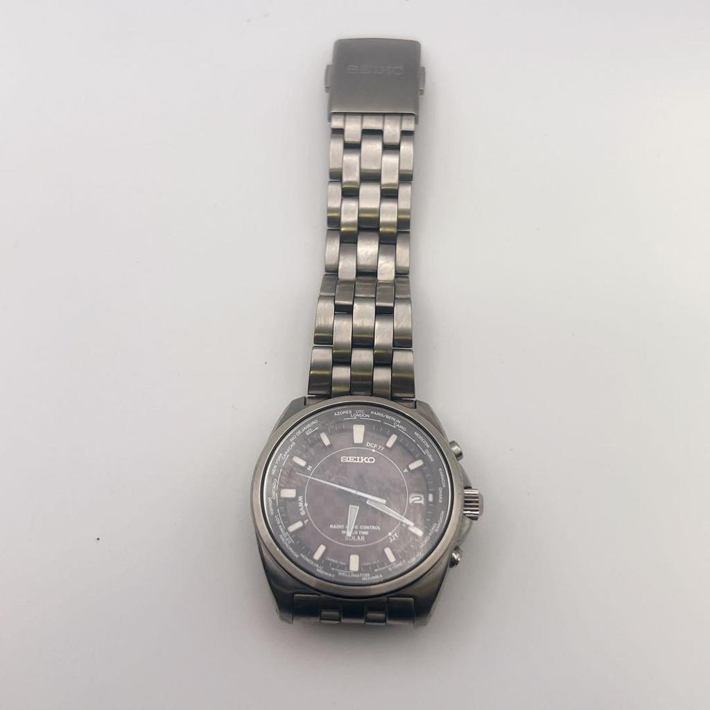[USED]Seiko Spirit Smart Solar Watch A67 [Working Condition] Radio-Controlled Men's