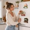 Simulation Refrigerator Magnet 3D Relief 3D Refrigerator Stickers  Refrigerator Decoration