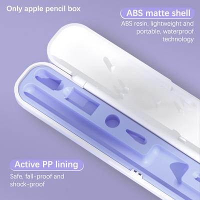 Acessórios para adaptadores portáteis, capa para ponta de caneta, acessórios para estojo de caneta, armazenamento e transporte, adequado para iPhone Apple Pencil